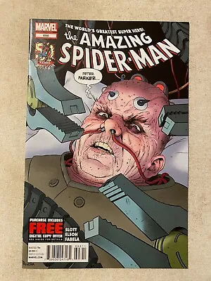Buy Amazing Spider-man #698 Nm 9.4 Doc Ock Takes Peter's Body Superior Spider-man • 23.65£