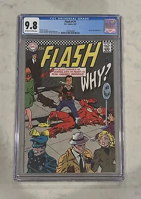 Buy -The Flash 171-CGC 9.8-Ow-White Pages-1967-DC- • 1,038.58£