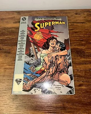 Buy The Death Of Superman (DC Comics, January 1993) First Printing, VERY GOOD/MINT!! • 399.75£