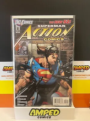 Buy Action Comics #2 DC Comics 2011 New 52 Superman • 1.60£