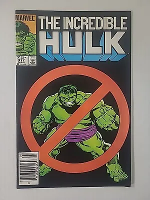 Buy Incredible Hulk 317 - 1st App HULKBUSTERS II TEAM Newsstand • 8£