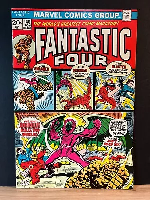 Buy Fantastic Four #140   VG   Annihilus !   Bronze Age Comic • 7.90£