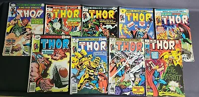 Buy Comic Bundle Mixed Job Lot Marvel Thor 1970s 188-283, 8 Issues 1 Annual #8 • 19.99£