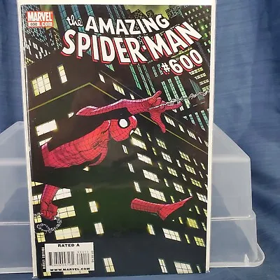 Buy Amazing Spider-man #600 (2009) Dan Slot Doc Ock - John Romita Jr. Cover • 12£