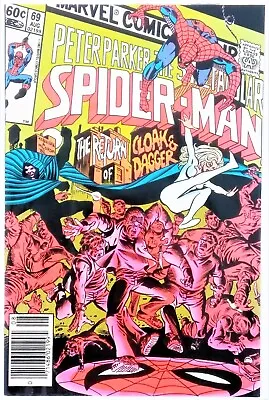 Buy The Spectacular Spider-Man #69 Marvel Direct 2nd App Cloak & Dagger Mid-grade • 3.95£