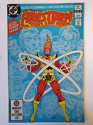 Buy Dc Comics Fury Of Firestorm The Nuclear Man #1 (1982) 1st Print  • 4£