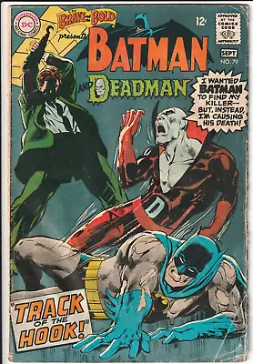 Buy The Brave And The Bold #79 DC Comics 1968 3.0 GD/VG KEY BATMAN & DEADMAN • 8.72£
