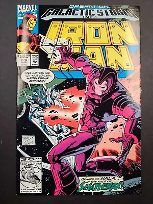 Buy Iron Man #278 KEY First Appearance Of Shatterax High Grade Comic C1 • 19.77£