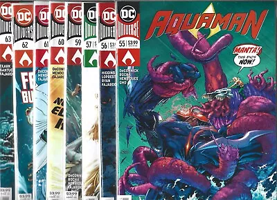Buy Aquaman Lot Of 8 - #55 #56 #57 #59 #60 #61 #62 #63 (nm-) Dc Comics • 9.51£