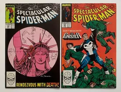 Buy Spectacular Spider-man #140 & #141 (Marvel 1988) 2 X FN & VF Condition Issues • 9.71£