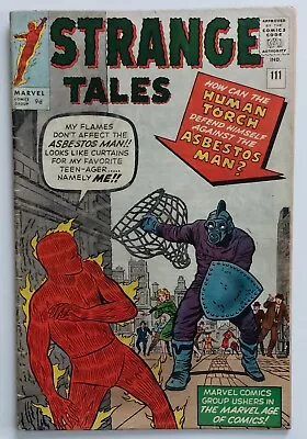 Buy Strange Tales 111 £325 1963. Postage On 1-5 Comics 2.95 • 325£