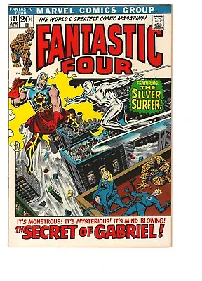 Buy The Fantasic Four # 121 Marvel Comics Cgc Ready! Nm+ Surfer Galactus Gabriel • 139.92£