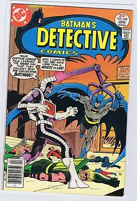 Buy Batman's Detective Comics 468 6.0 6.5 Marshal Rogers Wk10 • 15.25£