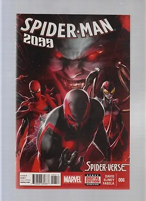 Buy Spider Man 2099 #6 - Written By Peter David/Spider Verse! (9.0) 2015 NEWSSTAND • 4£