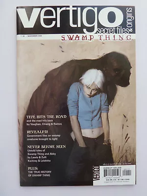 Buy Vertigo Secret Files & Origins Swamp Thing #1 1st Printing November 2000 VF+ 8.5 • 7.25£