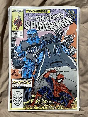 Buy The Amazing Spider-Man #329 (Marvel, 1990) 1st App Of Tri-Sentinel 🔑 OKK • 8£