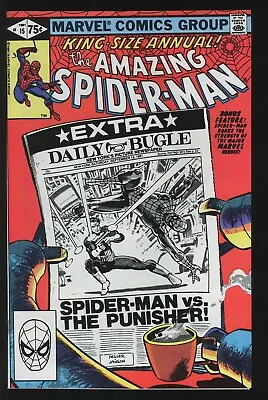 Buy Amazing Spider-Man Annual #15 Marvel 1981 NM Punisher, Frank Miller FREE SHIP • 19.76£