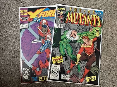Buy X-Force #2 (2nd Appearance Deadpool), New Mutants #86 (1st Cable Cameo) 🔥🔥🔥 • 15£