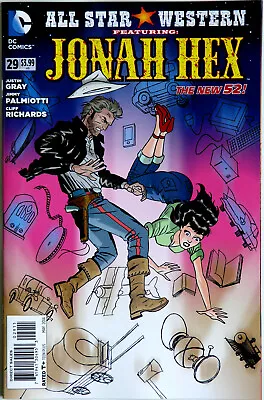 Buy All-Star Western Jonah Hex #29 New 52 - DC Comics - Gray - Palmiotti - Richards • 5.95£