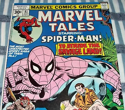 Buy The Amazing Spider-Man #103 Reprint In Marvel Tales #81 From July 1977 In F/VF • 7.19£