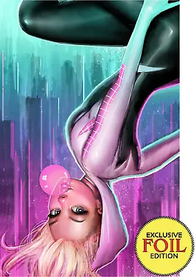 Buy [foil] Amazing Spider-man #37 [gw] Unknown Comics Nathan Szerdy Exclusive Foil V • 33.90£