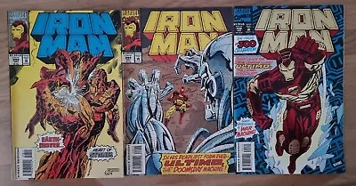 Buy Iron Man (1968 1st Series) Issue 298, 299 And 300 • 8.75£