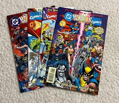 Buy DC Versus Marvel Comics #1-4 Lot Full Mini Series 1996 Crossover • 25.98£