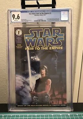 Buy STAR WARS HEIR TO THE EMPIRE #1  CGC 9.6  1st App. Of Thawn • 223.07£