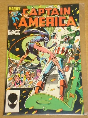 Buy Captain America #301 Marvel Comic High Grade Nice Condition January 1985 • 7.99£
