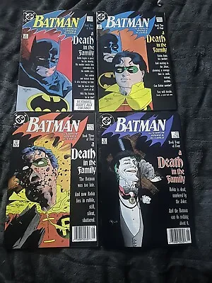 Buy DC Comics A Death In The Family Batman 426-429 • 71.13£