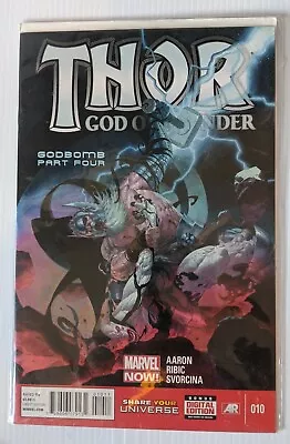 Buy THOR GOD OF THUNDER # 10 Aaron Ribic Marvel Comic Book NM • 7.50£