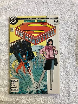 Buy Man Of Steel #2 (Oct 1986, DC) VF+ 8.5 Double Cover! • 34.95£