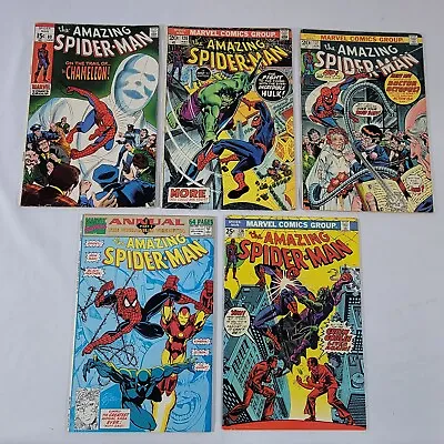 Buy The Amazing Spiderman Marvel Silver Age Lot Key Issues 80, 120, 136 & More (62A) • 99.37£