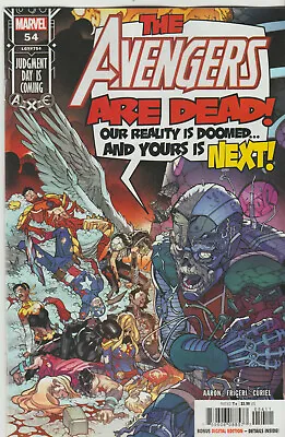 Buy Marvel Comics Avengers #54 May 2022 1st Print Nm • 5.25£