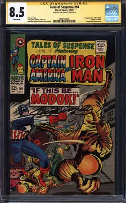 Buy Tales Of Suspense #94 Cgc 8.5 White Pages // 1st Appearance Of Modok 1967 • 521.80£