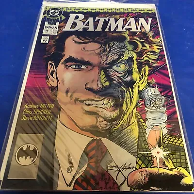 Buy 1990 Batman Annual 14 Neal Adams Cover Two-Face Comic VF+ • 3.98£