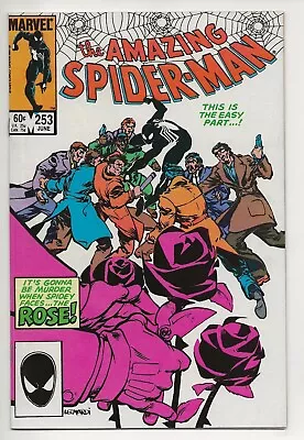 Buy AMAZING SPIDER-MAN #253 NM- 9.2 (Marvel Comics 1984) 1ST APP. THE ROSE • 28.38£