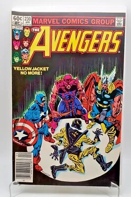 Buy Avengers #230 (1983) Yellowjacket Leaves The Avengers, Newsstand, VF/NM • 25.38£