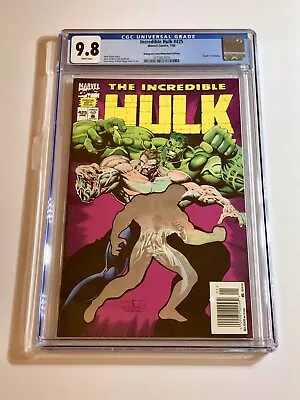 Buy 1995 Incredible Hulk #425 Hologram Cover Achilles Death Rare Newsstand Cgc 9.8 • 237.09£