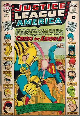 Buy Justice League Of America 38  JLA/JSA   1st Lawless League  1965 Good+ DC Comic • 15.79£