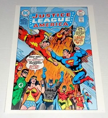 Buy 1978 JLA 137 Superman Vs Shazam POSTER: Batman/Wonder Woman/Green Lantern/Flash • 38.92£