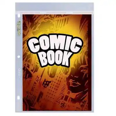 Buy (25 Pages ) Ultra Pro Platinum Flexible Comic Book Resealable Binder Pages • 9.44£
