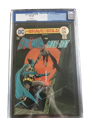 Buy Brave And The Bold #119 (CGC 6.0! Batman And Man Bat Jim Aparo Cover/Art!) • 95.62£