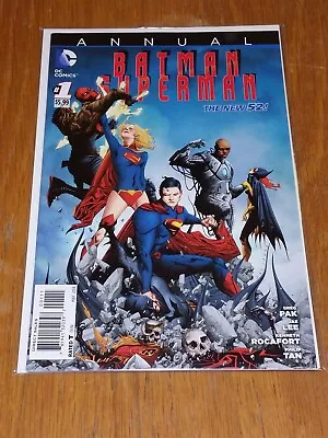 Buy Batman Superman Annual #1 Nm+ (9.6 Or Better) Dc Comics New 52 May 2014 • 5.99£