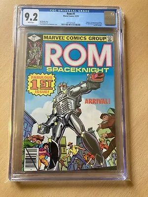 Buy Rom 1 (1979) - Marvel Comics Key 1st App + Origin Rom - 9.2 NM- • 66£