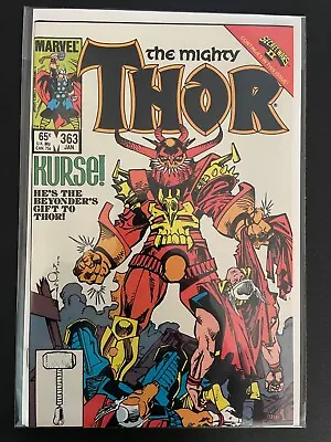Buy The Mighty Thor 363 High Grade 9.4 Marvel Comic Book D53-154 • 11.24£