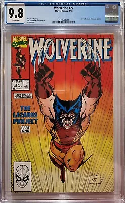 Buy Wolverine 27 CGC 9.8 White Pages • 151.05£