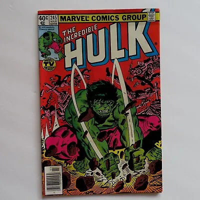 Buy Hulk 245 (1980) Super-Mandroid Armor Captain Mar-Vel Marvel IJ • 3.96£