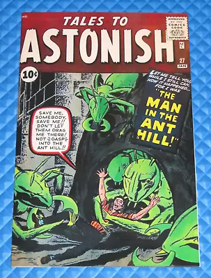 Buy Tales To Astonish #27 Facsimile Cover Marvel Reprint Interior 1st Ant-Man • 47.96£