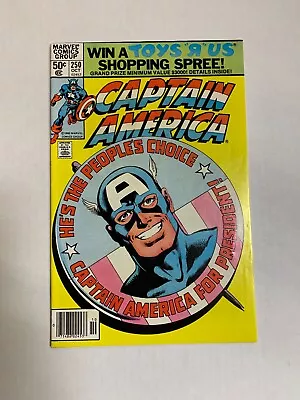 Buy CAPTAIN AMERICA #250 - Marvel Comics 1980 - Nice Copy - John Byrne - NEWSSTAND • 7.16£
